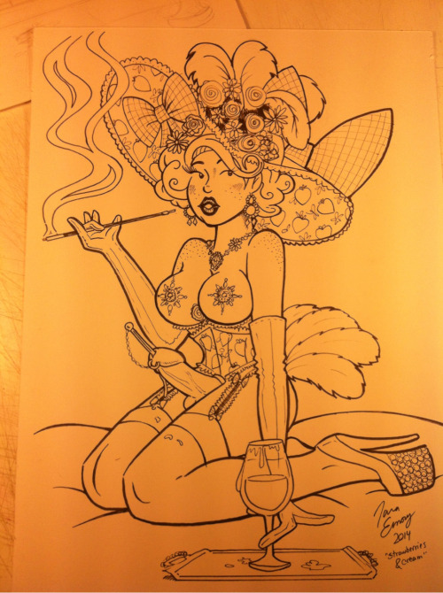 taraemory:More art today.  Sadly I like this one so much Im not sure I can let go of it :/