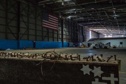 A few months ago I had the humbling opportunity to visit the hangar at JFK where the remaining 9/11 