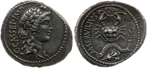 1. RRC 433/1, 54 BCE. bust of libertas / l. junius brutus cos 509 with some lictors. brutus minted t