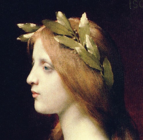 xshayarsha: Jules Joseph Lefebvre + White Flower Crowns. 