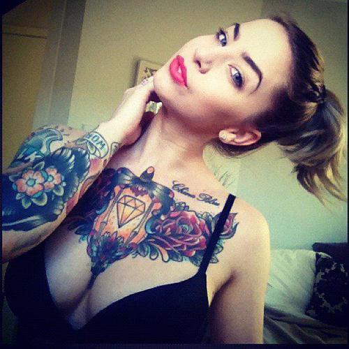 sexytattooedgirls:  Check out our website www.sexytattooedgirls.co.uk