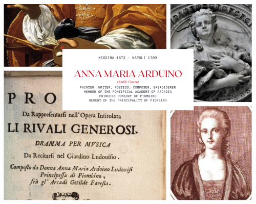  Anna Maria was born in Messina in 1672 to Paolo Arduino (or Ardoino) Patti, Prince of Polizzi and M