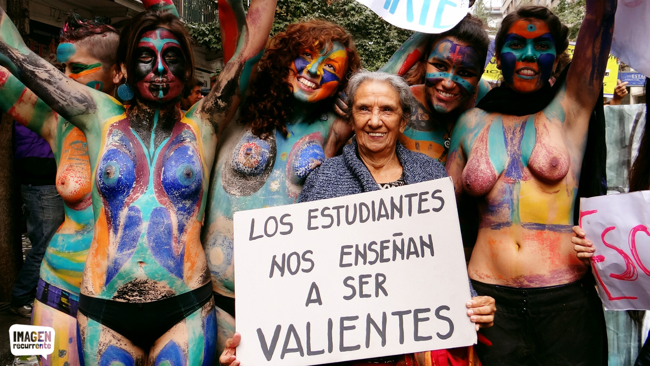 fabianbuho:  “Los estudiantes nos enseñan a ser valientes” - Marcha por la Educación,