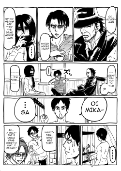 amayaokami:  Sorry about the crappy translating and typesetting but this just cracked me up. Ain’t no party like an Ackerman party~ [source] 