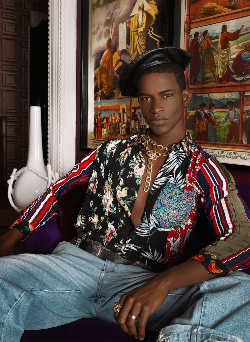 pocmodels:  Salomon Diaz by Judas Berra for Vogue Mexico - May 2020