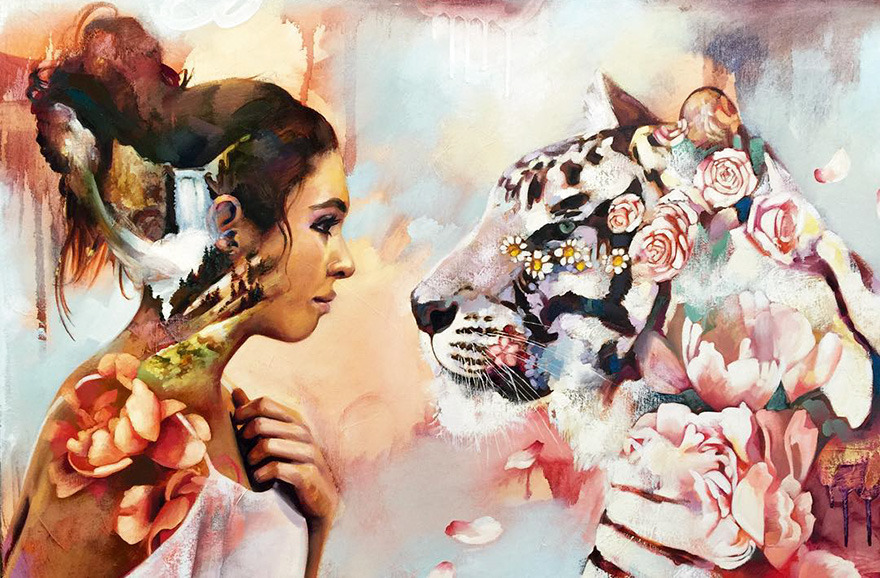 culturenlifestyle:  16 Year Old Artist Creates Hypnotic Watercolor Paintings Dimitra