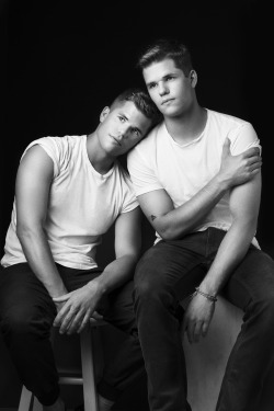 Clark-Hailey77:  Charlie &Amp;Amp; Max Carverphotographed By Gabriel Goldberg 