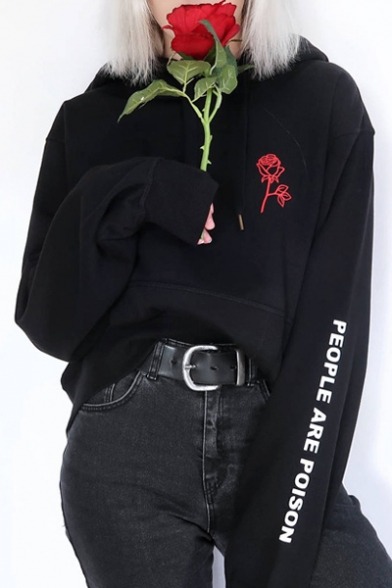 tenfirenuner44: Chic Women’s Comfy Sweatshirt  Chic Floral  //  Floral Embroidered