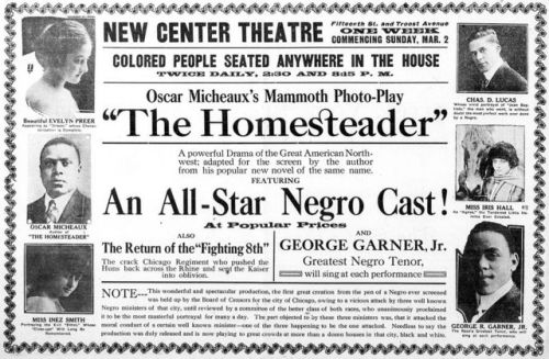 Premiering in 1919, &ldquo;The Homesteader&rdquo; is a now-lost silent black-and-white film.