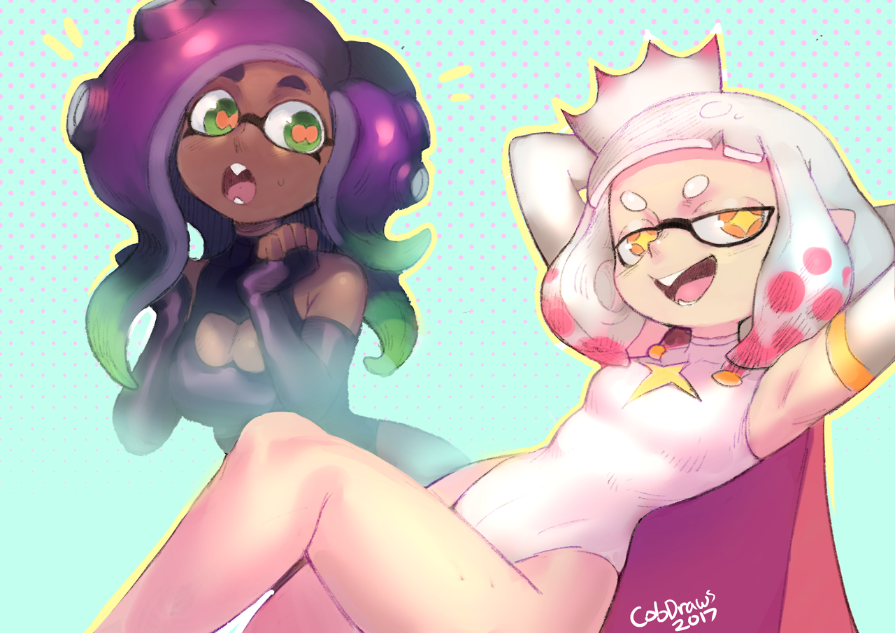 colodraws:  super costumes for this upcoming splatfest! flight or invisibility? twitter