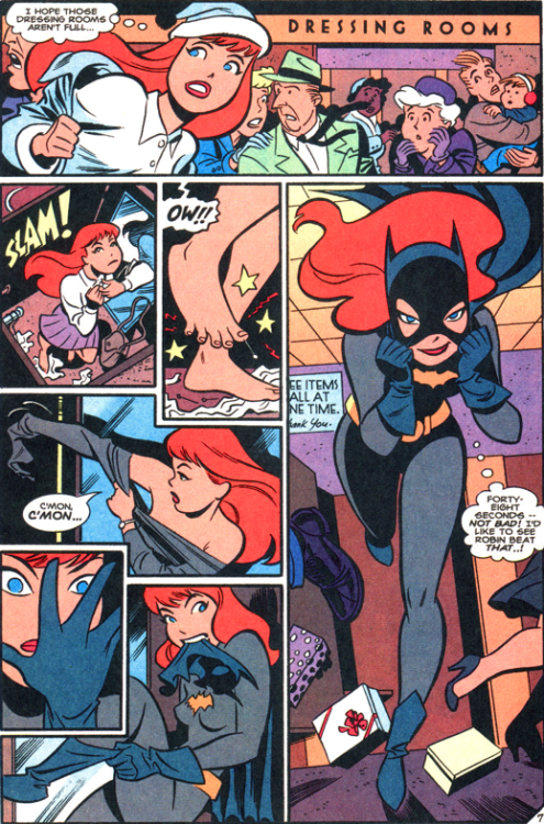 comicstoastonish:Batman Adventures Holiday Special (1995)Writers: Paul Dini and Bruce TimmArtist: Br