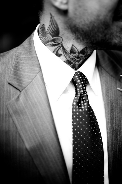 Suits and Tattoos, I mean come on…yummy.