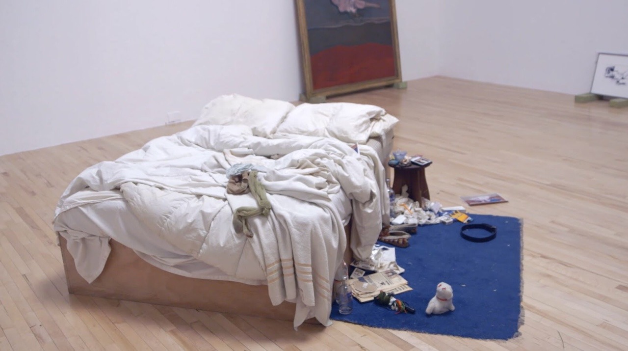 taylor-ruth:  Mattress mood: Sarah Lucas / Rachel whiteread / Tracey Emin / Guillermo