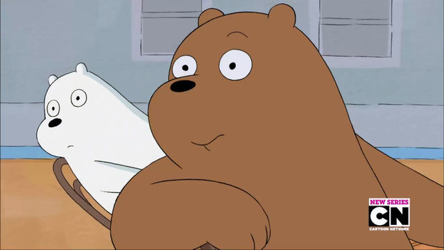 genchiart:  adorkableaud:  Ever since I saw this episode of We Bare Bears I’ve