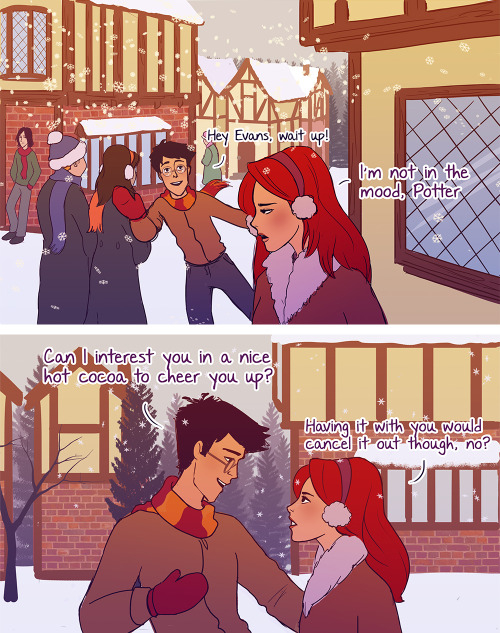 julvett: My gift for wecameasmarauders for the Jily Secret Santa is finally done Sorry for taking up