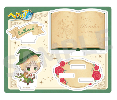 hetaliabuyblog: Hetalia World Stars Fairy Tale Ver. Acrylic Stands by CabinetMSRP: 1,200 yen each, R