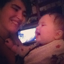I love my little lady ^_^ she&rsquo;s all I need in the world! #cute #laughing #mine! #proudmummy