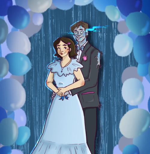 Fuck The Lords In Black!keep Your Ghost Boyfriend Around And Take Him To Homecoming!