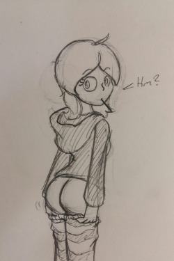 I sketched some booty because it&rsquo;s cold outside.