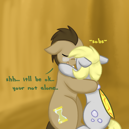 T___T Poor sweet, precious Derpy….