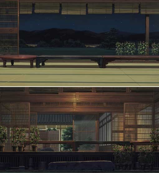 madeleineishere:
“as-warm-as-choco:
“Amazing background paintings from Summer Wars (サマーウォーズ). Hosoda is a genius and this film’s direction is divine. Looking at the same places from different angles… *stars in my eyes*
”
Such a good movie…
”