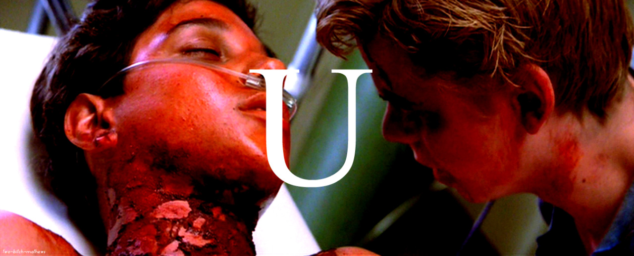 two-bitch-mathews:  The Outsiders   “Easy, buddy, easy,” I heard him say softly,