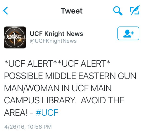 micdotcom:University goes into lockdown after praying Muslim woman was mistaken as a threatAuthoriti