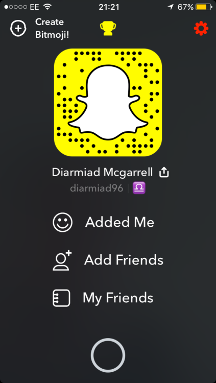 Made a new snap and need friends eyy
