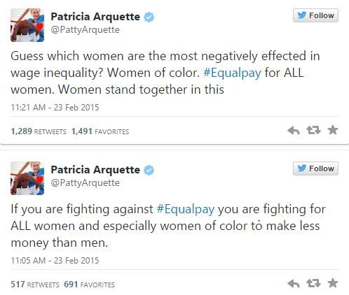 robertbrownie-jr:can we put our pettiness aside and stop attacking Patricia Arquette for getting the