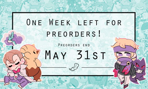 ✨ One week left to get a copy of Let’s Go, Johto! ✨ Preorder yours here at our Bigcartel!