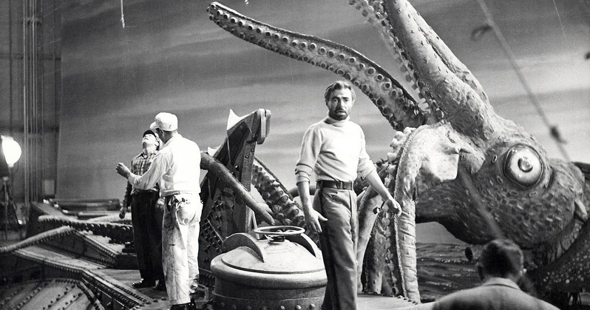 Behind the scenes of Disney’s “20,000 Leagues Under the Sea”