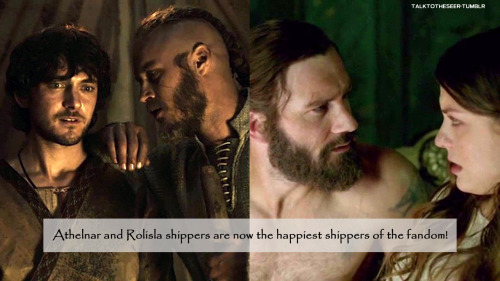 talktotheseer:Athelnar and Rolisla shippers are now the happiest shippers of the fandom!Send your Vi