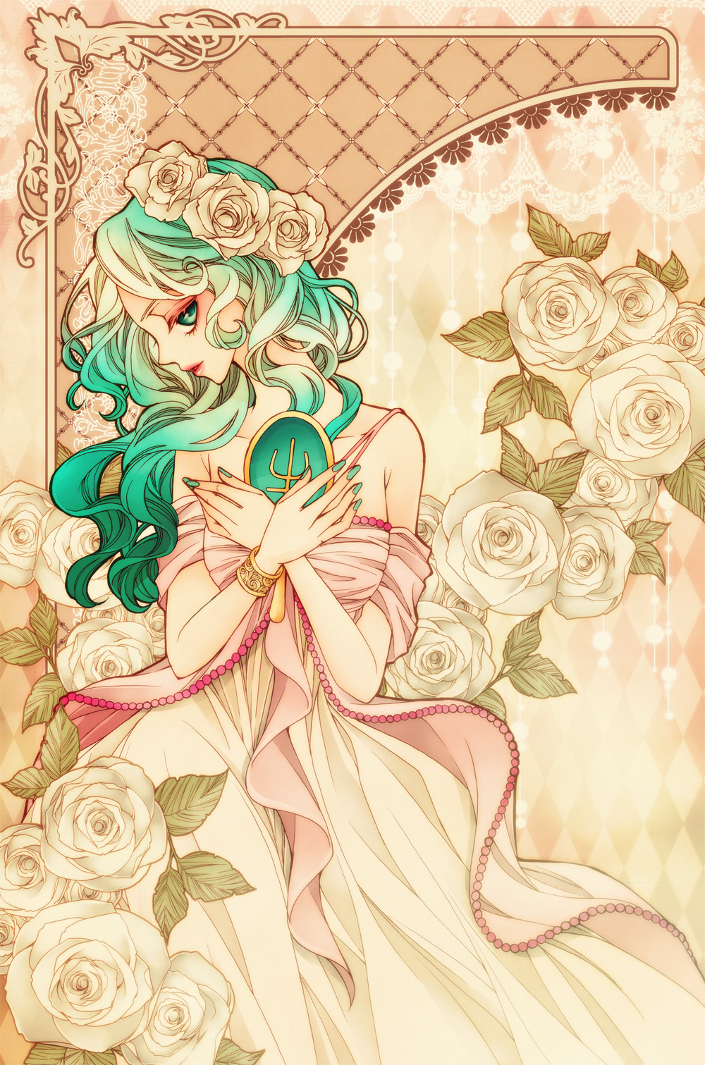 Sailor Neptune/ Michiru Kaiou l Sailor Uranus/ Haruka Tenou + art nouveauartist profile: ♡♡works: ♡♡