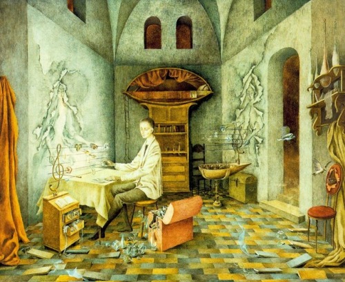 artist-varo:Harmony, 1956, Remedios Varo