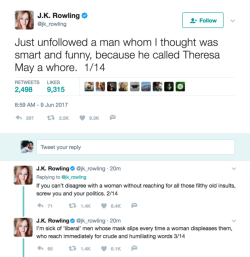 geminiloveca: joerojasburke: an excellent and salutary rant from J.K. Rowling 