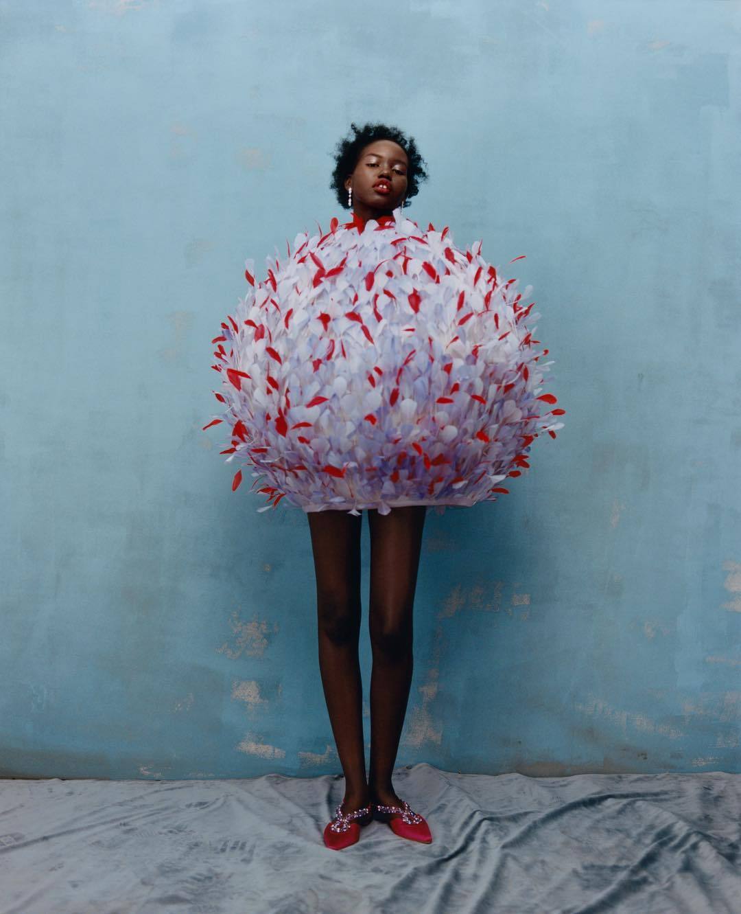 thesoulfunkybrother:  - Ugbad Abdi,Adut Akech &amp; Anok Yai . 19′Ph. Tyler