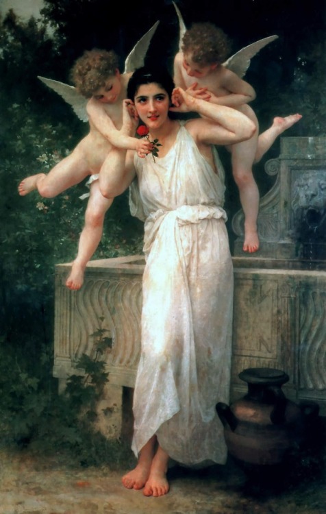 artist-bouguereau:Youth, William-Adolphe BouguereauMedium: oil,canvaswww.wikiart.org/en/will