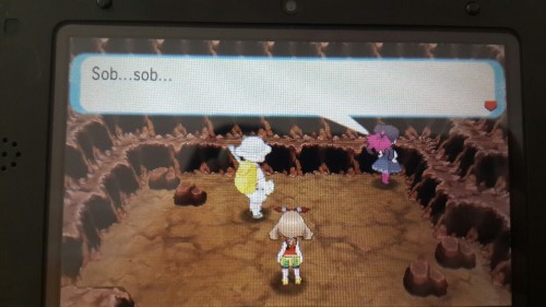 kirlia02: She’s crying over not getting fossils