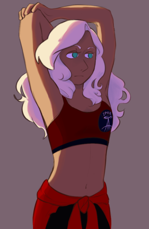 youhearstatic:wizardshaped:gotta warm up before kicking ass[Start description: three drawings of Lup