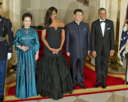 This Might Be the Most Simply Elegant Dress Michelle Obama Has Ever Worn 