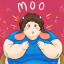 thesubchub:  Side moob of pure fat    Do love a good side moob. 