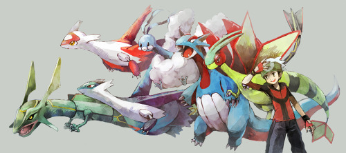 dragonpokemonart:IM EXCITED with the hoenn remakes it means we see a come back of probably the best 