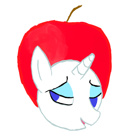  Rarity’s hair is an apple.  oh my porn pictures