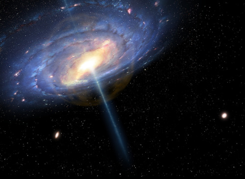 spacetimewithstuartgary: MILKY WAY HAD A BLOWOUT BASH 6 MILLION YEARS AGO The center of the Milky Wa