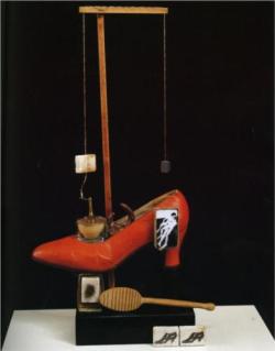 Scatalogical Object Functioning Symbolically (The Surrealist Shoe) by Salvador Dali, 1931.