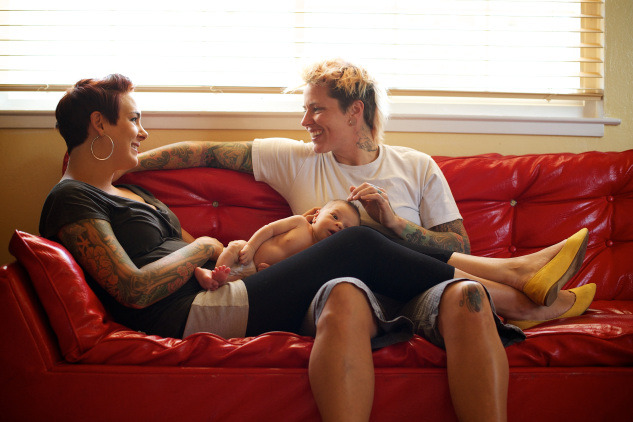 liquorinthefront:  Rachel, Bonnie and baby Zaiden These may be some of the cutest