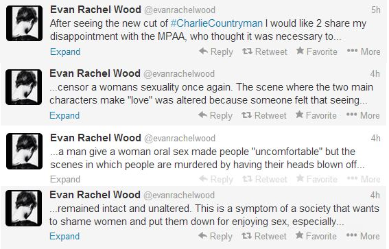 an-eclectic-mind:  Evan Rachel Wood speaks up… 