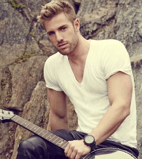 guysinleatherpants: Openly gay country singer Josey Greenwell in leather pants