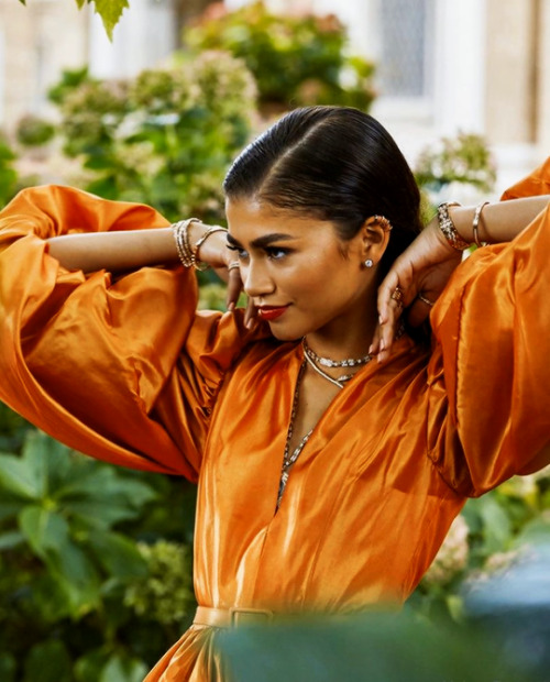 emmy winner zendaya — ZENDAYA COLEMAN Bulgari's Digital Campaign Stills