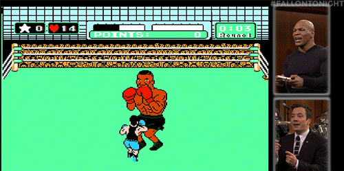 fallontonight:  Mike Tyson takes on his Nintendo self in Mike Tyson’s Punch-Out!!